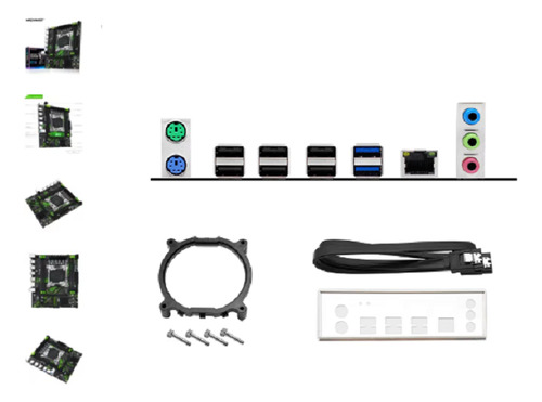 Placa Mãe Machinist X99 Pr9 Cor Preto Preto