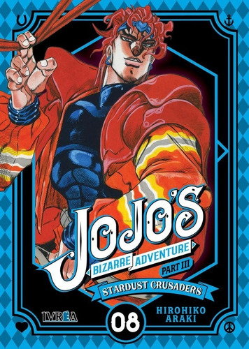 Manga Jojo Bizarre Adventure Stardust Crusade Tomo 8 - Ivrea