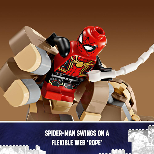 Lego Marvel: Spider-man Vs Sandman, Juego De Construcción