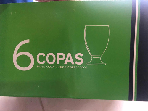 Juego De Copas Para Agua Nuevas