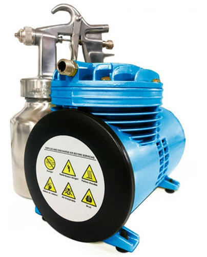 Imagen 4 de 5 de Mini Compresor De 1/4 Hp Portátil Potente Y Silencioso