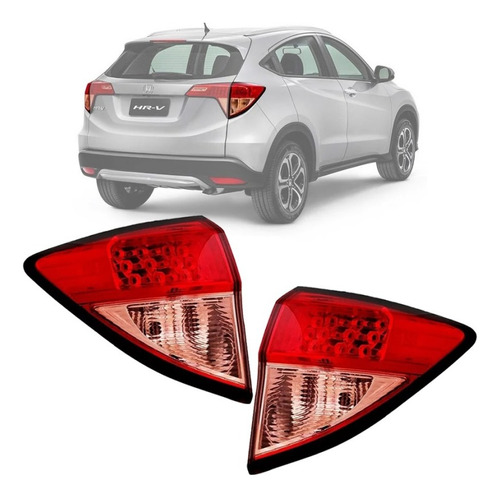 Lanterna Honda Hrv 2015 2015 2016 2017 2018 Canto Com Led