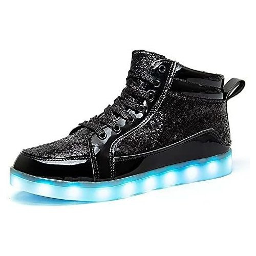 Zapatillas Led De Alta Tops Para Hombres, Mujeres Y Niños