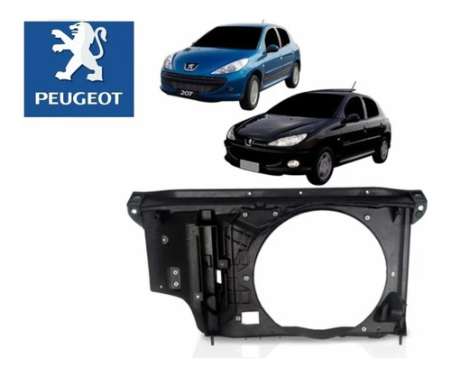 Encauzador De Aire Peugeot 206 207 Compact C/aire Acondicion