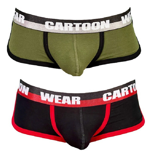 Dupack Boxer Trunk  Corto Hombre Algodón Cartoon Wear Realce