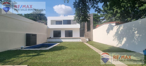 Venta De Casa En Burgos, Temixco, Morelosclave  4495