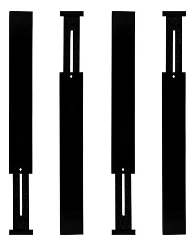 Lawei Paquete De 4 Separadores De Cajones De Bambú, Organi.