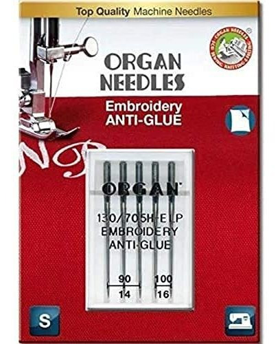 Agujas Para Máquina De Co Organ Anti-glue Super Antiadherent