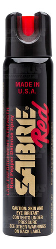 Gas Pimienta Sabre Red 92gr Protección Contra Amenazas