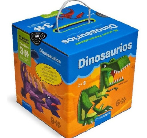 Dinosaurios Didáctico Infantil Niños,3 Rompecabezas 6,9 Y 12