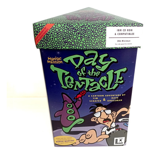 Maniac Mansion 2: Day Of The Tentacle Repro Big Box