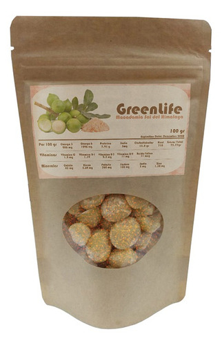Macadamia Natural Sales Finas, Mxmis-005, Macadamia Sal Del