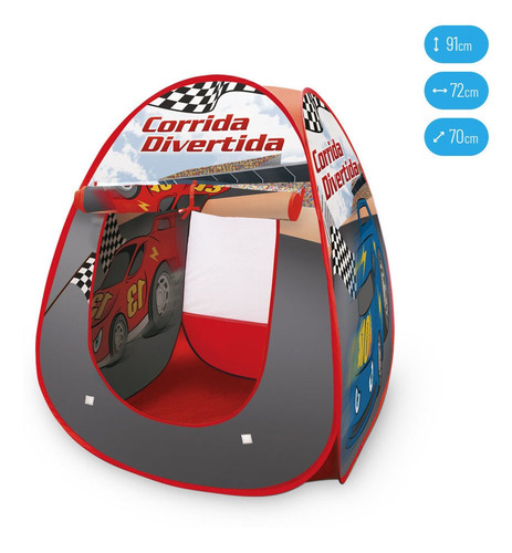 Barraca Infantil Dobrável Tenda Cabana Menina Menino