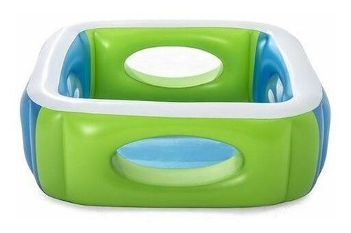 Piscina Inflable Acolchada Cuadrada Para Niños Juego,hogar