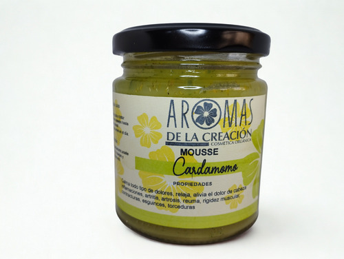 Crema Descontracturante De Cardamomo Aromas De La Creación Cardamomo
