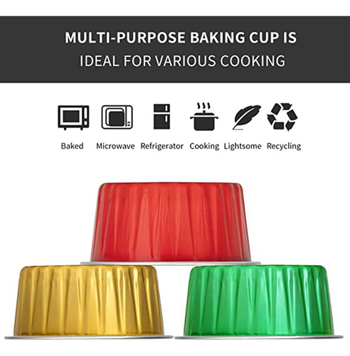 Alta Calidad Y Vasos Postre Con Tapa Papel Aluminio Para