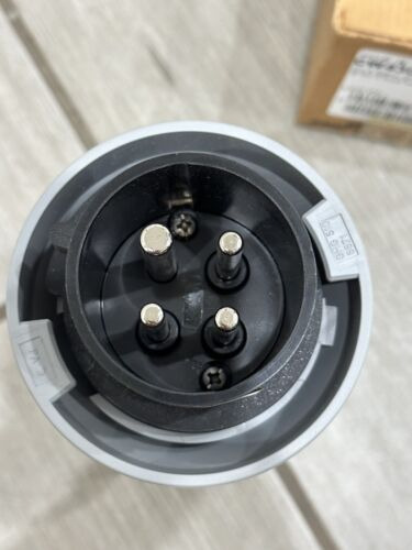 Cooper Cw430p5w Plug Pin & Sleeve 30a 600v 3ph 3p4 Yyh