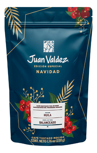 Café Juan Valdez Edicion Especial Navidad (huila) 220gr
