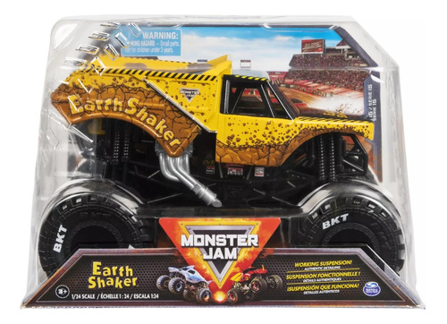 Monster Jam Vehiculo 1:24 Metal Suspension Spin Master 8700