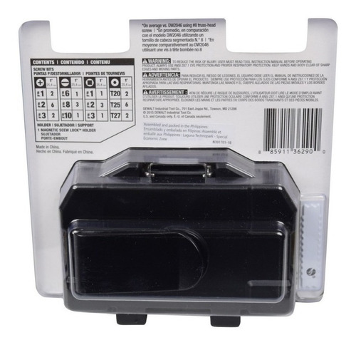 Set De 31 Puntas Impacto Destornillador Dwax101ir Dewalt
