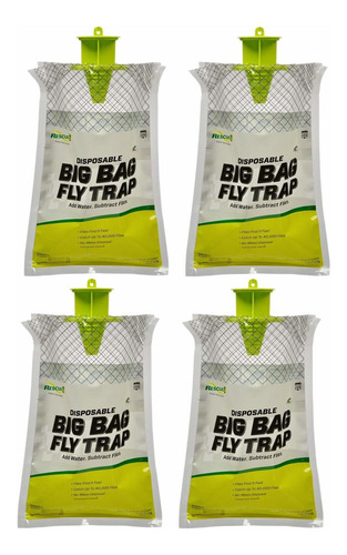 Rescue Big Bag Trampa Para Moscas Para Colgar Al Aire Libre 