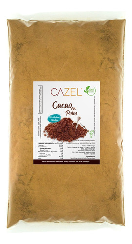 Cacao En Polvo 5 Kg Sin Azúcar Oaxaca