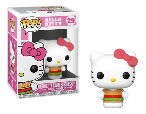 Funko Pop Hello Kitty 29 Hello Kitty (kawaii Burger Shop)