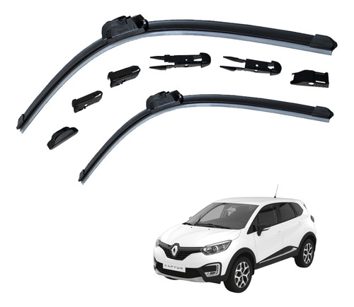 2 Plumas Limpiaparabrisas Reluvsa P/ Renault Captur 2020