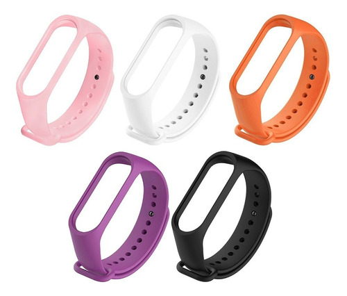 5 Correas Manillas Pulsos Xiaomi Mi Band 4 Xiaomi Mi Band 3