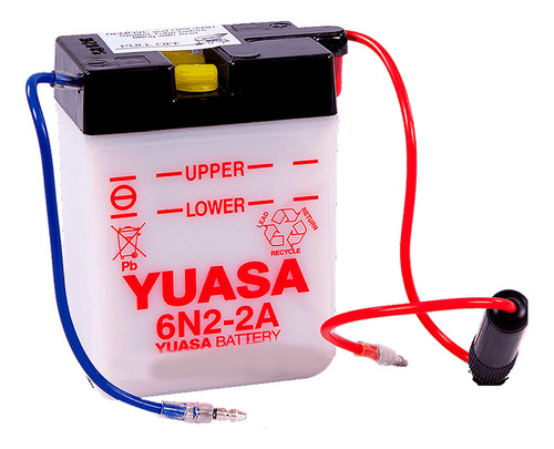 Batería Moto Yuasa 6n2-2a Honda Na50 Express Ii Desde 1979