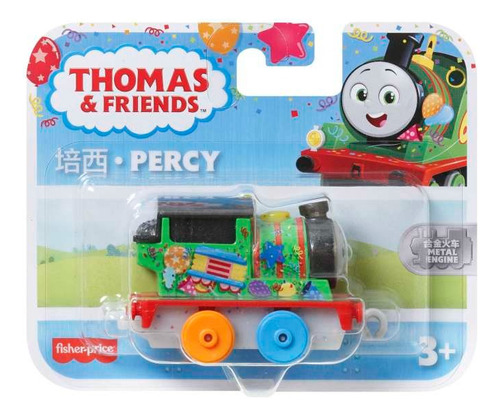 Thomas & Friends - Percy Celebracion - Metal - Fisher-price Color Multicolor