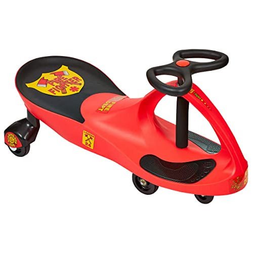 Lil 'rider Ride On Toy, Fire Truck Ride On Wiggle Car By Rid