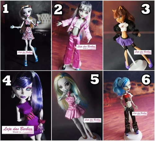 Preços baixos em Calças de Pano Monster High sem Roupas e Acessórios de Bonecas  antigas