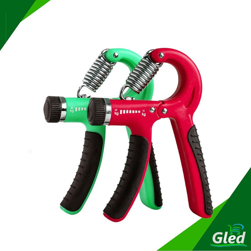 Imagem 3 de 9 de Hand Grip Mola Com Ajuste 10kg A 40kg