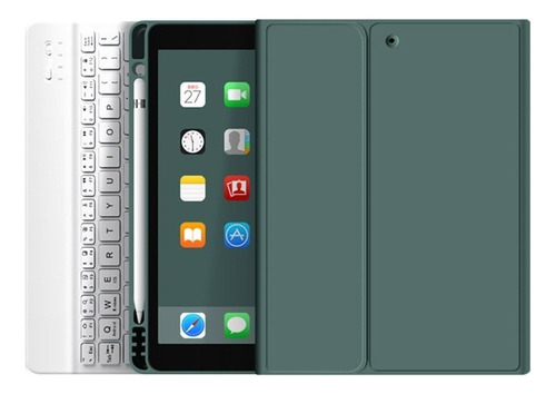 Funda De Teclado Iluminado Con Español Para iPad Air 4 10.9