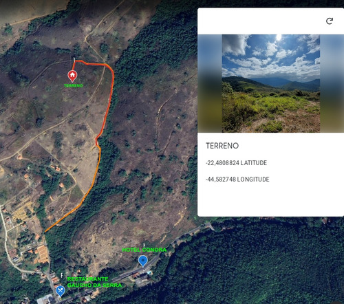 Terreno Próximo À Cachoeira Com Vista Para O Parque Nacional