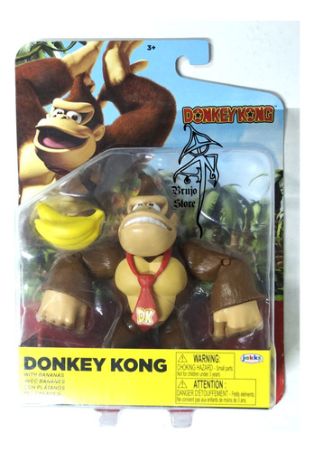 Figura World Of Nintendo Donkey Kong 12cm Brujostore