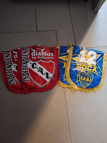 Banderines De Independiente Y Boca Precio Por Unidad 