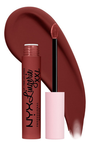 Labial Matte Lip Lingerie Xxl Nyx Acabado Mate Straps Off