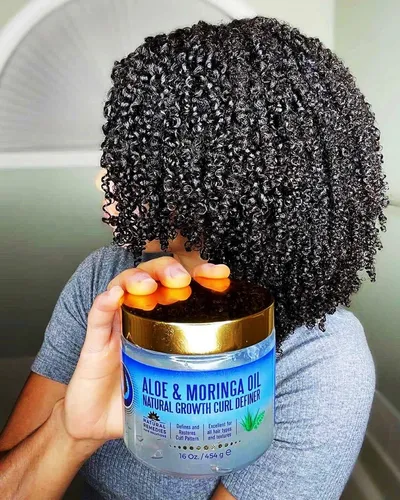 Aceite De Aloe Vera Y Moringa Curl Definer Nefertiti's Secre