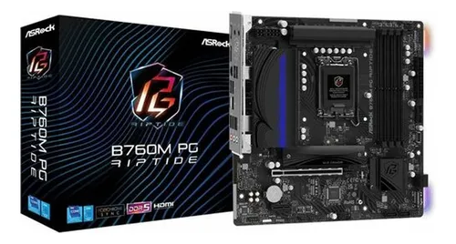 Motherboard Asrock Placa Gamer B760m Pg Riptide Intel B760
