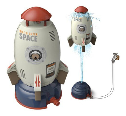 Rocket De Agua A Presión De Juguete Para Jardín De Verano, C
