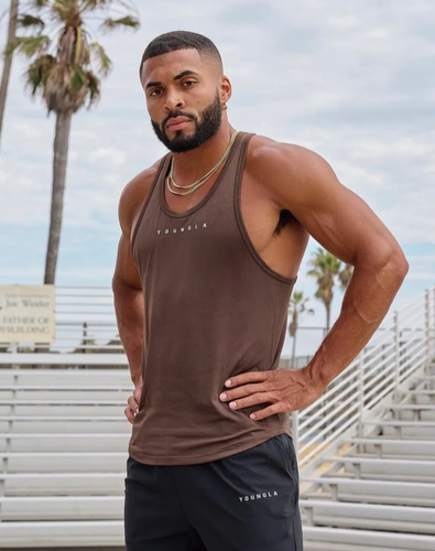 Youngla Playera De Compresion Tank Top 342, Gym