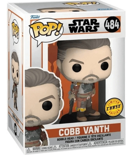 Funko Pop Star Wars Cobb Vanth Chase #484 Edição Especial