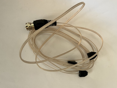 Antena Fm Dipolo Interior 75 Ohm Con Conector Macho Coaxial (Usado)