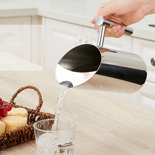 Juego De 2 Jarras De Agua De Acero Inoxidable Con Tetera Ice
