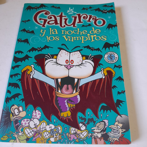 Libro,gaturro Y La Noche De Los Vampiros,nik,caballito 