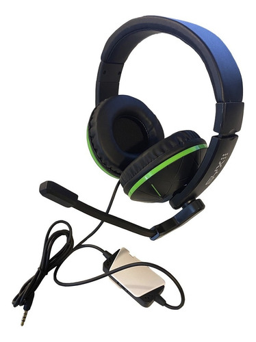 Auriculares Syx Cs-ps563 Con Microfono Pc Ps4 Ps5 Xbox One Color Negro