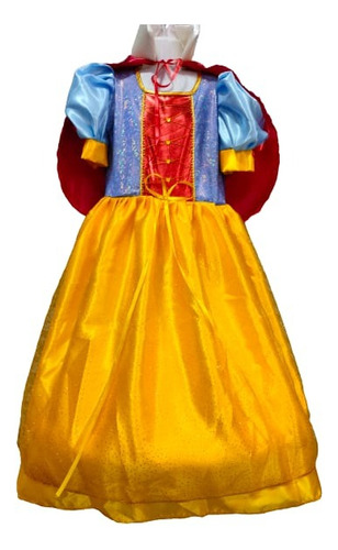 Disfraz Vestido Princesa Blancanieves Día Del Libro.