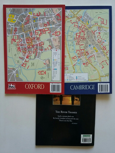 Oxford. Cambridge. Tower Hill Pageant. Lote X 3. (Usado)